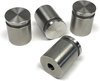foto van Afstandhouders - ophangsysteem voor kunststof, dibond, aluminium, staal of plexiglas - 4 stuks