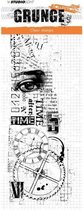 Stempel - Clear stamp - Studio Light - 297x105mm Grunge collection nr.336 (STAMPSL336)