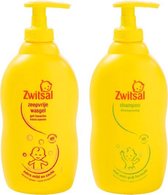 Zwitsal - Gevoelig Huidje - 2In1 Shampoo & Wasgel - 2 x 200 ml