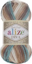 Alize Diva Batik 4603 Pakket 5 bollen