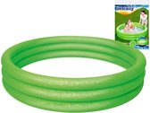 ZWEMBAD - OPBLAASBAAR - 3 RINGS - GROEN - KINDEREN VANAF 2 JAAR EN OUDER - BESTWAY - 152X30 CM