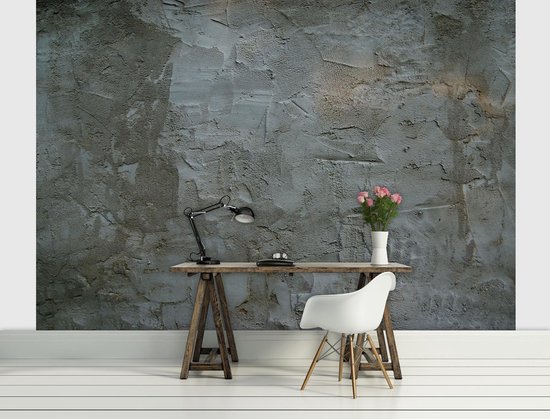 Photomural gris, revêtement mural