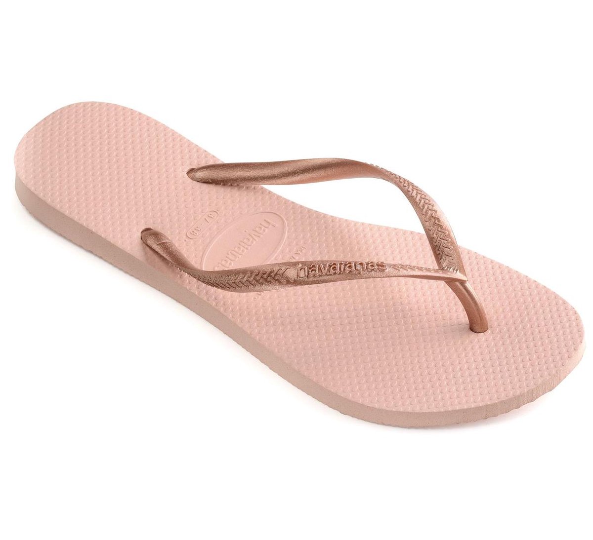 Havaianas Slim Dames Slippers - Ballet Rose - Maat 41/42