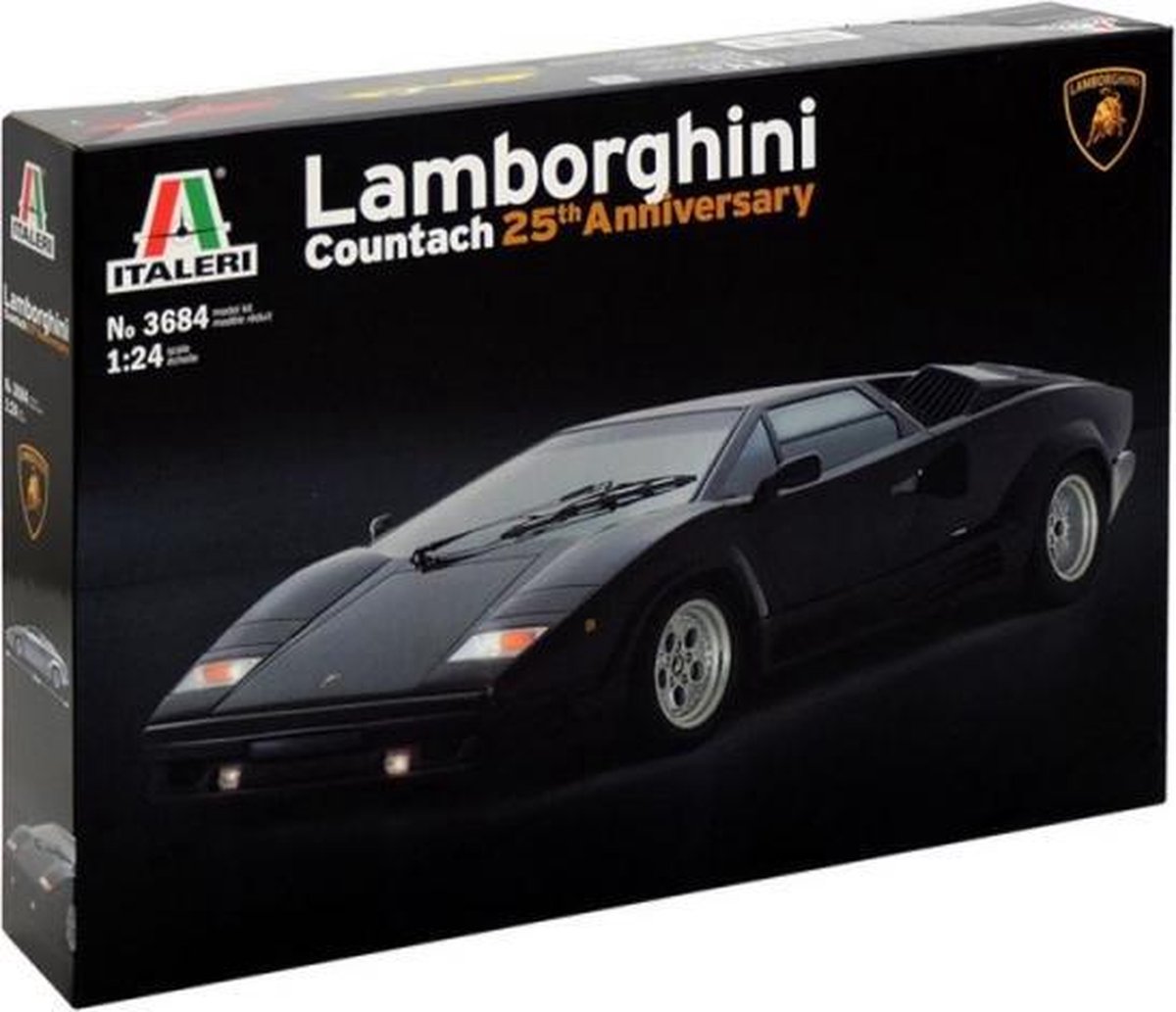 Italeri 3684 Modelbouwpakket Lamborghini Countach 25th Anniversary