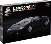 1:24 Italeri 3684 Lamborghini Countach - 25th Anniversary Plastic Modelbouwpakket