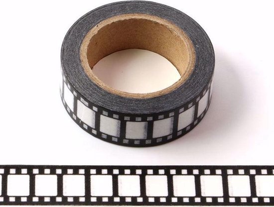 Ruban Washi - bande de film | 15 mm x 10 m | bol.com