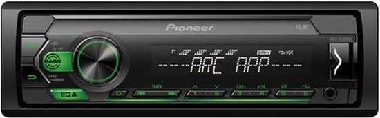 Pioneer DEH-09BT - Autoradio - DIN uniquement - Zwart