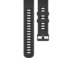 Horlogeband van Siliconen voor Suunto 3 / 7 / 9 | 24 mm | Horloge Band - Horlogebandjes | Zwart