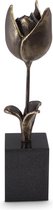 Mini urn asbeeldje tulp - brons