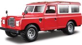 Bburago Land Rover 110 1:24 rouge