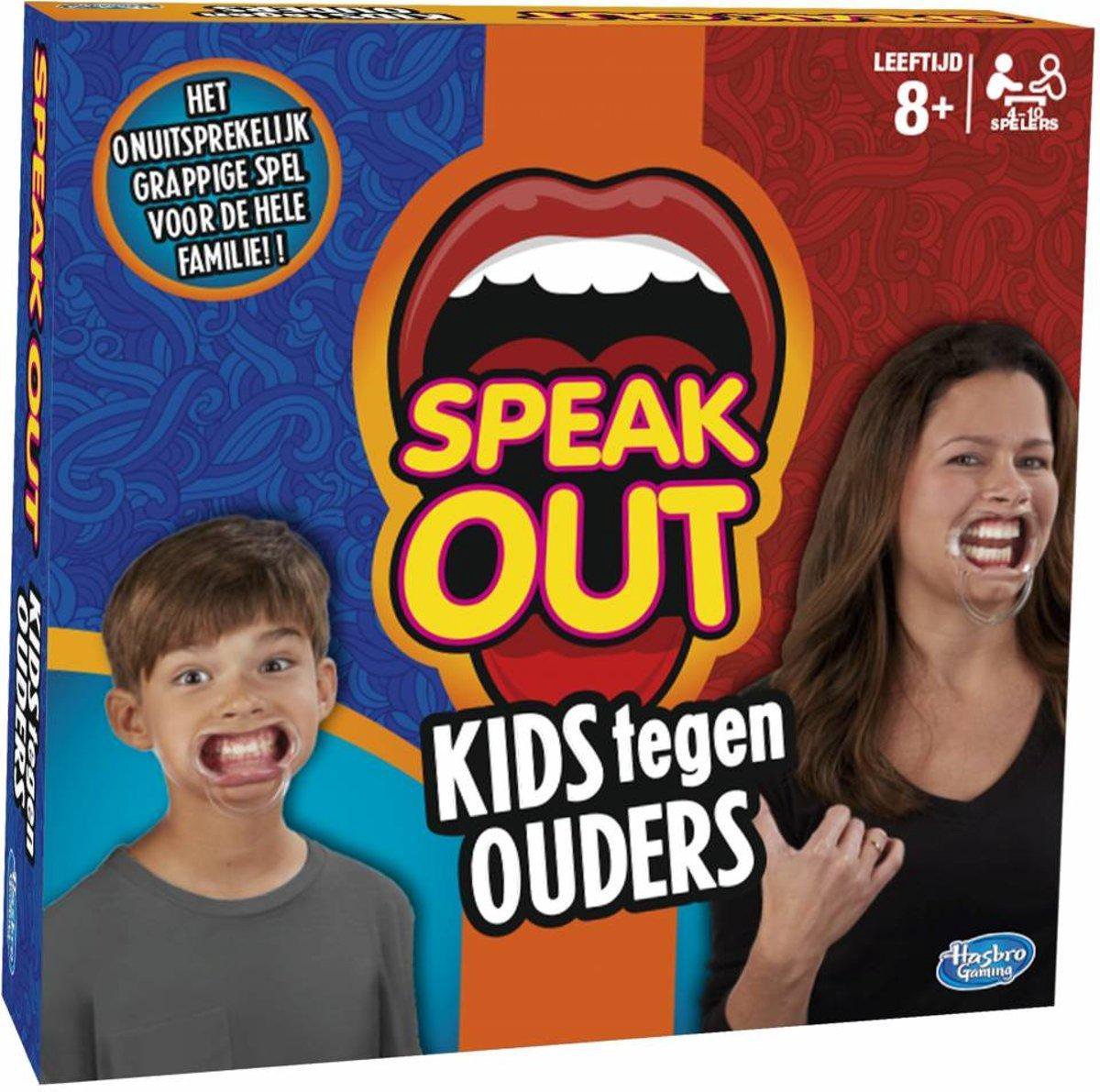 Zijdelings behang Oppositie Speak Out Kids tegen Ouders - Partyspel | Games | bol.com