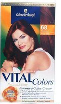 3 x Vital Colors Haarkleuring Vital Colors 68 Robijn Rood