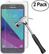 2 pack - Samsung Galaxy J3 2017 Glazen tempered glass / Screenprotector (0.3mm)