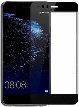 Huawei P10 Lite full coverage Curved Edge Frame ultra clear HD clarity tempered glass Zwart