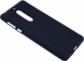 Nokia 5 Case Zwart TPU Hoesje Matte Finish Slim Profile
