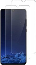 Ntech 2Pack Geschikt voor Huawei P30 Screenprotector Tempered Glass