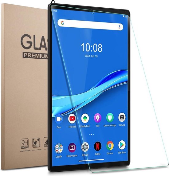 Protector De Pantalla Displex Tablet Glass Para Lenovo Tab M10 FHD Plus - Vidrio Templado 9H, Fácil Instalación