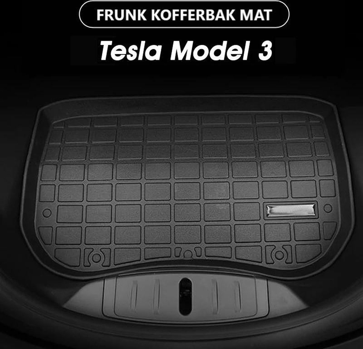 Tapis en caoutchouc XTR pour Tesla Model 3 01/2017-Auj., Tapis en  caoutchouc pour Tesla Model 3, Tapis en caoutchouc pour Tesla