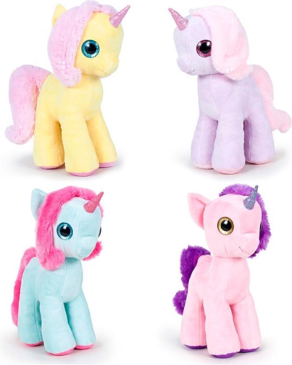 Afbeelding van product My Cute Unicorn assorted soft plush toy 28cm