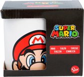 Stor Mok Super Mario Junior 325 Ml Keramiek Wit/rood