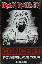 Concertbord Rusty 30x40 cm Iron Maiden