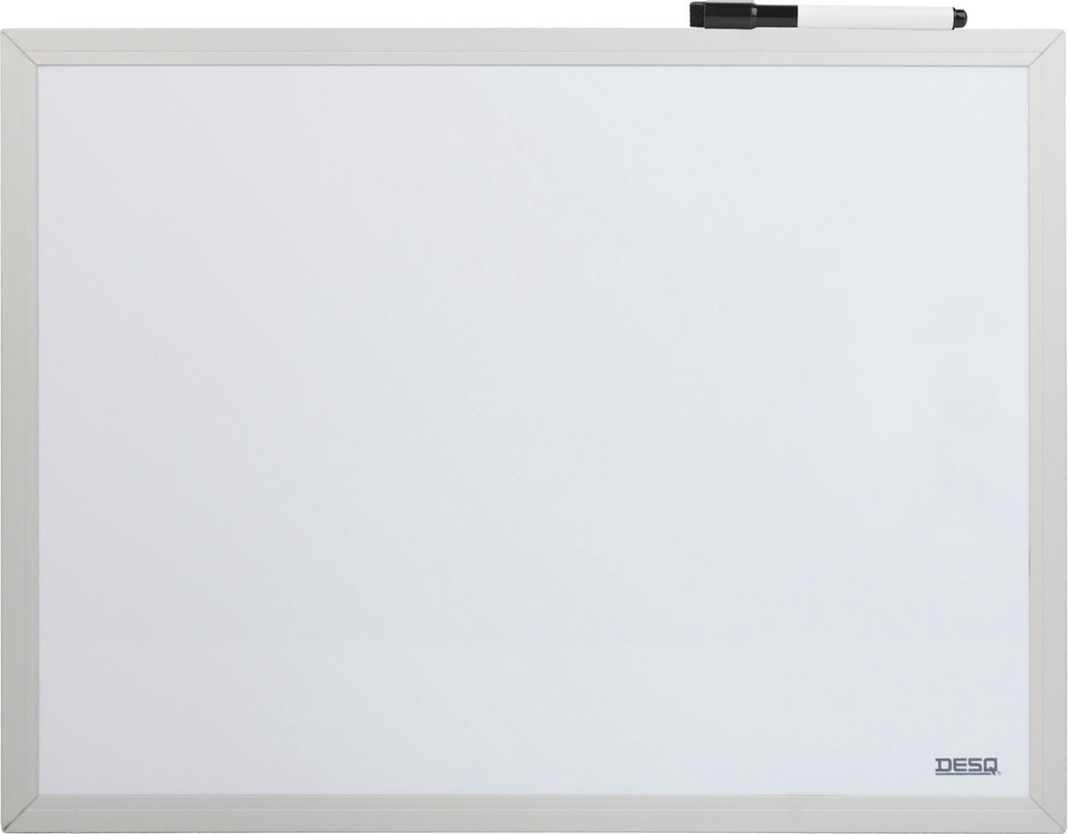 Desq - Whiteboard - Magnetisch - Inclusief montage set - 40 x 60 cm |  bol.com