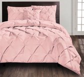 Beau Maison - Monte Carlo - Roze - 2 Persoons - 200 x 200/220 cm