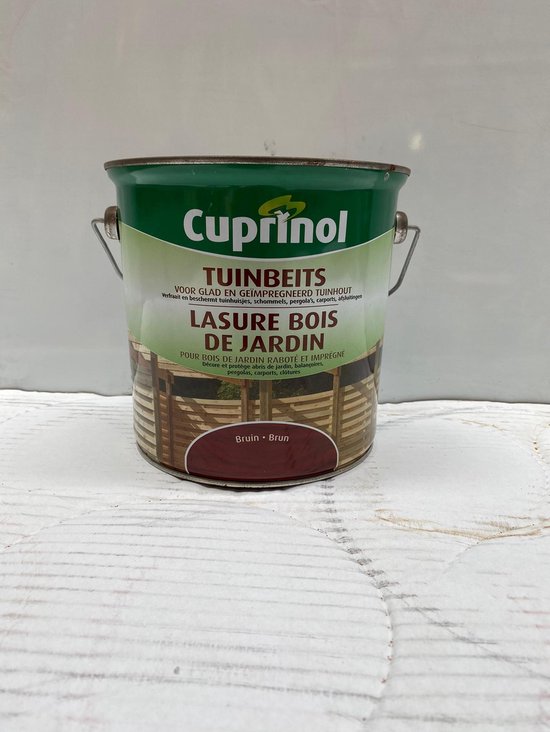 Eerlijk reguleren Begunstigde Cuprinol tuinbeits-Verfraait en beschermt tuinhuisjes -"Bruin" 2.5l |  bol.com