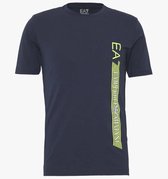 Emporio Armani EA7 T-Shirt - Blauw - Maat L