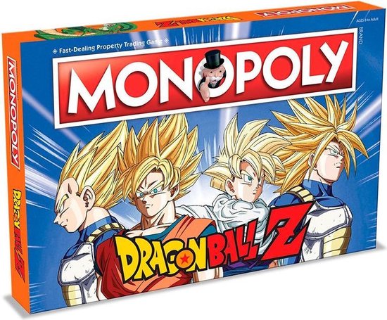 Thumbnail van een extra afbeelding van het spel Dragon Ball Z monopoly game