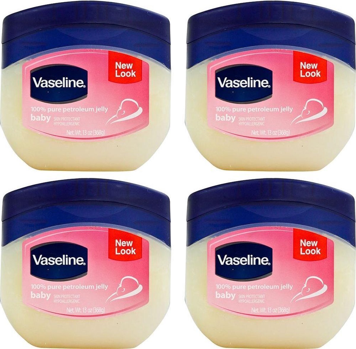 Vaseline Baby Protection Jelly - Pack économique 4 x 100 ml. | bol.com