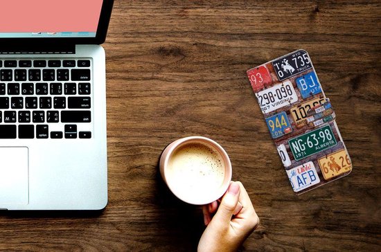 PU Premium Housse pour Samsung Galaxy S20 Ultra Portefeuille Plaques D'Immatriculation