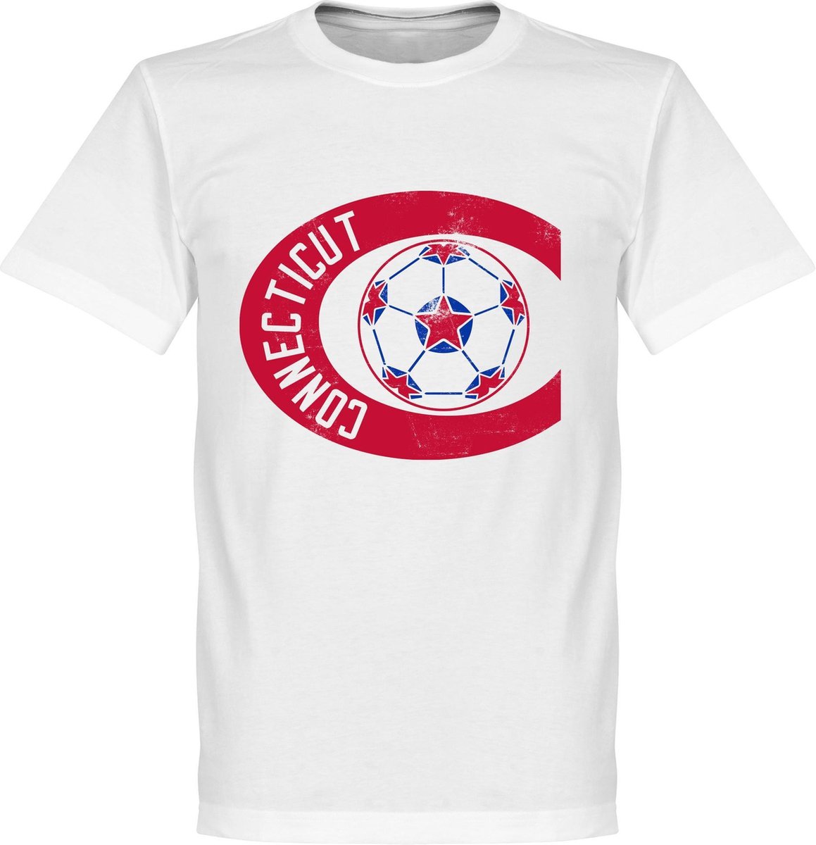 1159x1200.jpg Connecticut Bicentennials T-Shirt - Wit - XL - Afbeelding 1