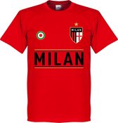 AC Milan Team T-Shirt - Rood - S