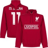 Liverpool Team M.Salah 11 Hoodie - Rood - XL