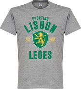 Sporting Lissabon Established T-Shirt - Grijs - XXXL