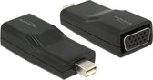 Premium Mini DisplayPort 1.2 naar VGA adapter / zwart