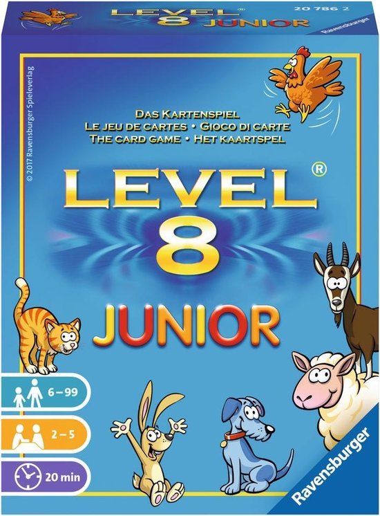 Thumbnail van een extra afbeelding van het spel Ravensburger Level 8 Junior Kaartspel