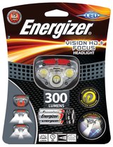 Energizer - Hoofdlamp - Vision HD+  - Focus - Wit/rood LED