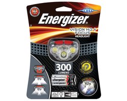 Energizer - Hoofdlamp - Vision HD+ - Focus - Wit/rood LED
