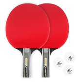 Cornilleau Set de Raquette de tennis de table Sport Duopack - 2 Raquettes et 3 balles