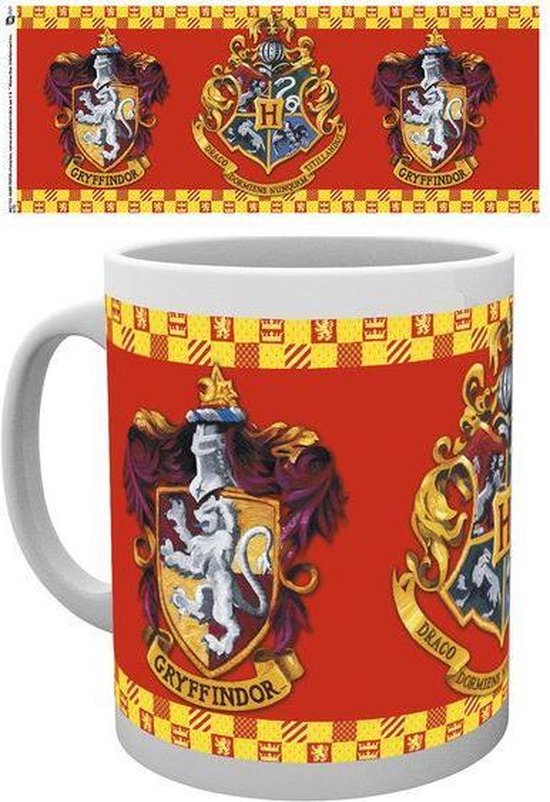 Elbenwald Harry Potter Mug Hufflepuff Logo - Content 300ml, Height