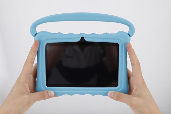 Lipa Veidoo kinder tablet Blue 7 inch - Met spellen software - Play store - Ouder bescherming - Speciaal IPS scherm met bescherming ogen - Met bumper