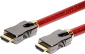 ROLINE 11045902 HDMI kabel 2 m HDMI Type A (Standaard) Zwart, Rood