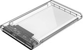 Orico - Boîtier de disque dur transparent SATA USB 3.0 2,5 pouces pour disque dur SATA 3.0 - Transparent