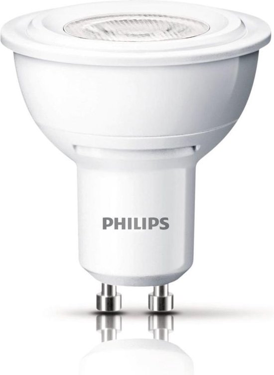 Geliefde tsunami Klik Philips LED Lamp - Spot - 4W = 35W - GU10 Fitting - 1 stuk | bol.com