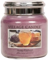 Village Candle Medium Jar Geurkaars - Honey Patchouli