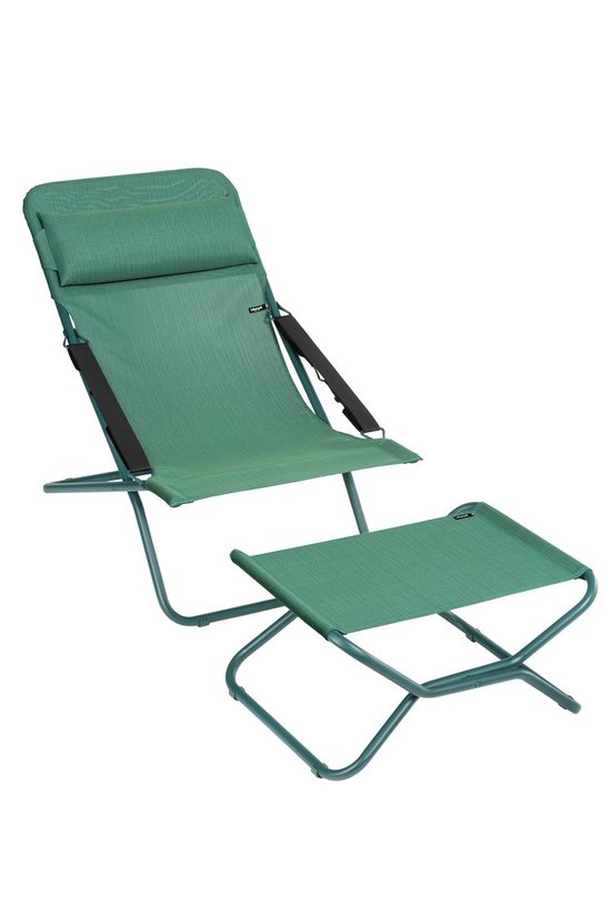 Lafuma Transabed - Chaise longue - Pliable -Ajustable - Vert | bol.com