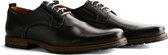 Travelin London Low - Nette Leren Veterschoen - Heren - Donkergrijs - Maat 45