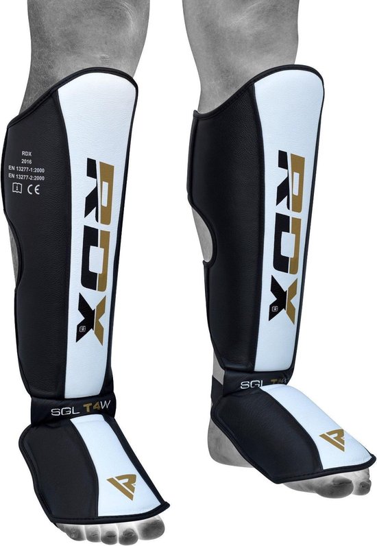 RDX F6 KARA MMA Protège-Tibias-Noir-L